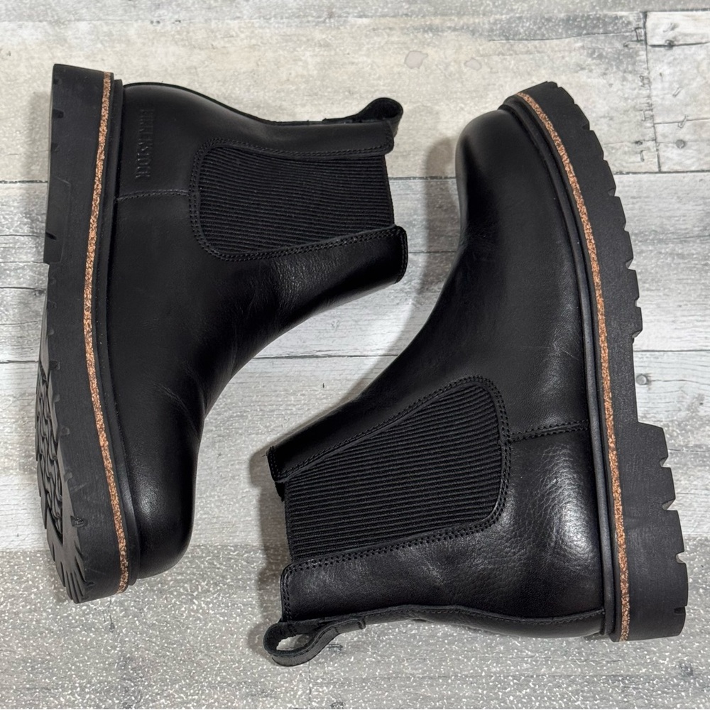 BIRKENSTOCK Highwood Slip On Bootie - Black - Size - 7 - 7.5 .US / 38 .EU - Picture 7 of 11